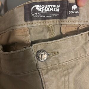 Mountain Khakis 33x34
